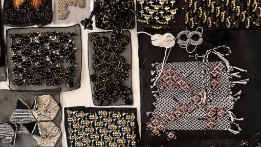 broderie d'art travail de recherche aurore thuault