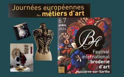 Visite au Festival de la Broderie d&rsquo;art