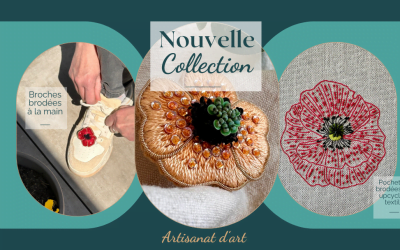 Nouvelle collection brodée : Poppelicot