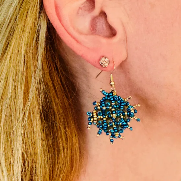 boucles d'oreilles "pimpantes" asteria