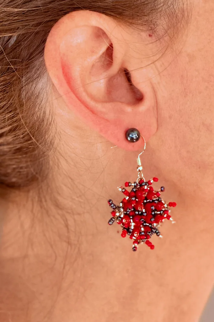 Boucles d'oreilles "Pimpantes" Aphrodite